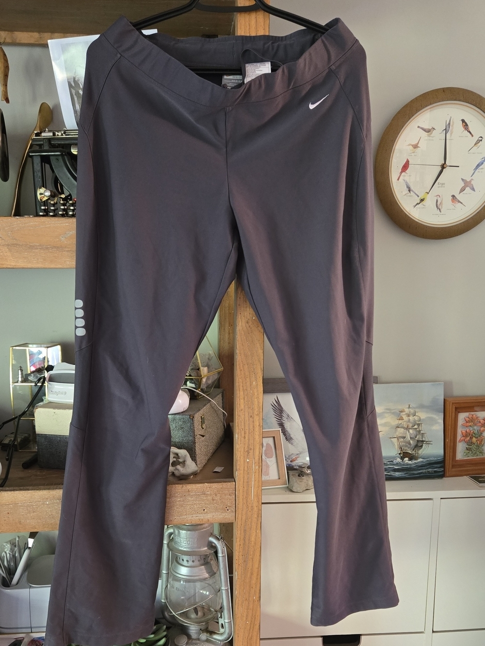 Nike Women's Charcoal Gray Athletic Pants